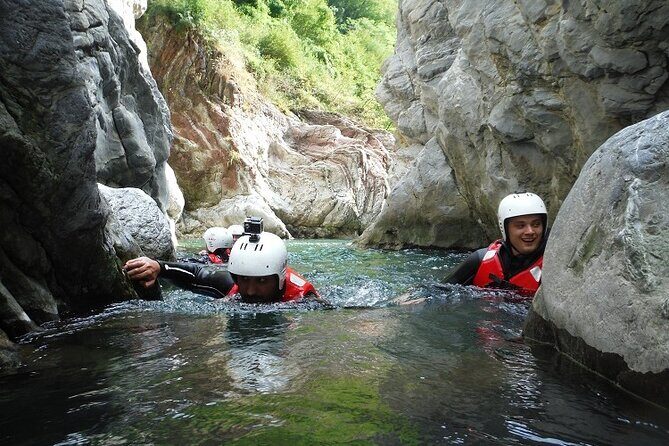 3-Hour Guided Canyoning in the Cocciglia Gorges - Gear you get: neoprene suit, boots, helmet, and a harness