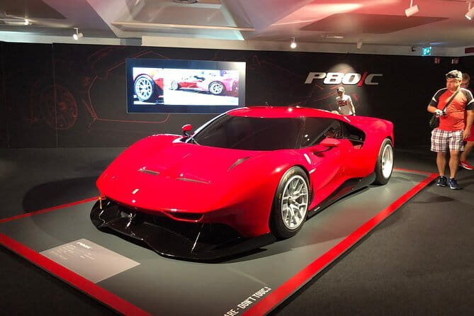 A Day of Classic Motors - Ferrari, Maserati & Lamborghini museums - private tour - Museo Ferrari: Where Speed Meets Story