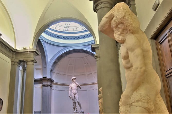 Accademia Gallery with David Private Tour - Meeting in Florence: the walk that sets up the David moment