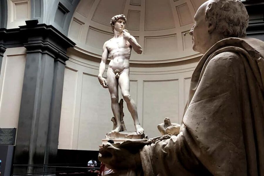 Accademia & Michelangelo's David Private Tour - Lorenzo Monaco and Giotto upstairs: the Renaissance story keeps going