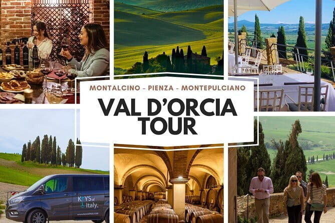 Best of Tuscany: Full Day Private Tour to Val D'Orcia - Winery visit and optional lunch: tastings are included, lunch isn’t