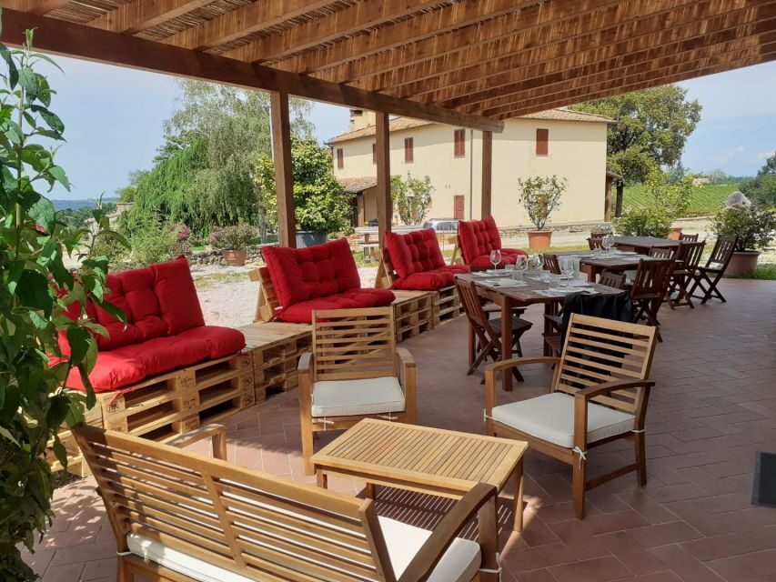 Chianti: 4 Wines +1 Oil Guided Tasting & Tour - Your 4-wine flight plus Terre di Perseto olive oil (with bruschetta)