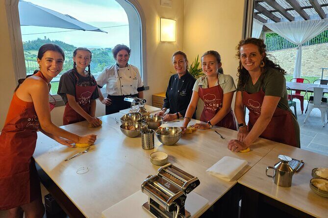 Chianti -Fresh Pasta Making Class and Sauces with Lunch or Dinner - The pasta lineup: ravioli, tagliatelle, cappelletti, and gnocchi
