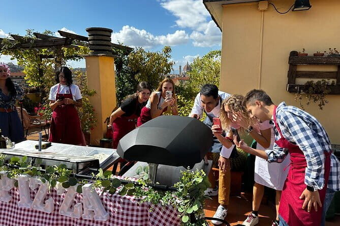 cooking class Pizza with a View of Florence Cathedral - From Via Scipione Ammirato to a rooftop with Florence in every direction