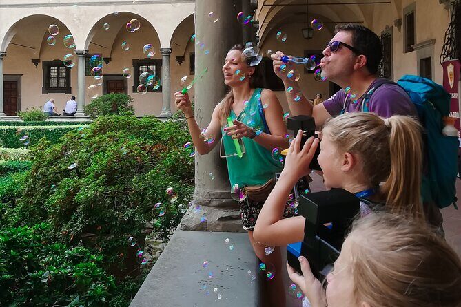 Create Polaroid Memories in Florence: Tour For Families with kids - How the Polaroid setup turns Florence into a kid-friendly photo game