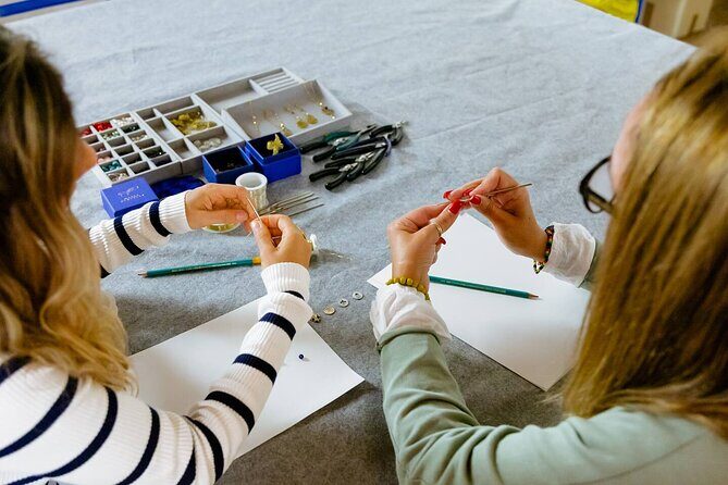 Create your own Jewellery in Florence - Instructor Maria and the Real Point of a Tiny Class