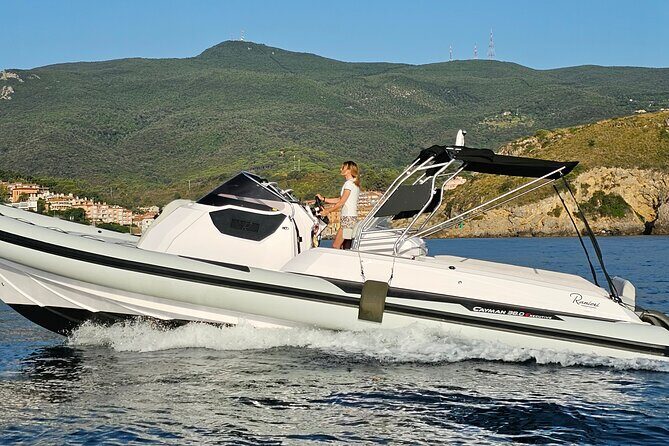 Daily excursions and guaranteed fun in Argentario - Porto Ercole half day or full day: flat stones, crystal coves, and the red island stop
