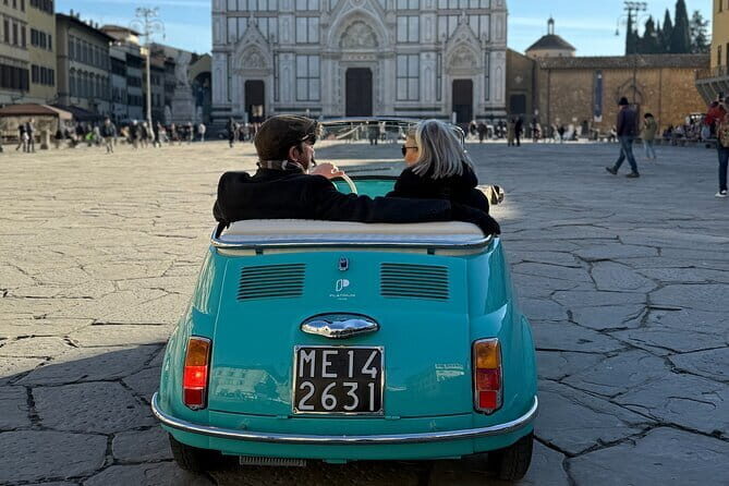 Discover Florence city center on e-cabriot fiat 500 - Duomo di Firenze From the Square: A 10-Minute Reality Check