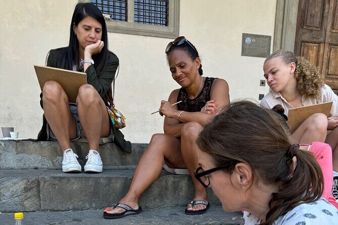 Drawing and Watercolor Workshop in the Heart of Florence - Watercolor time: mixing color for real light in Florence