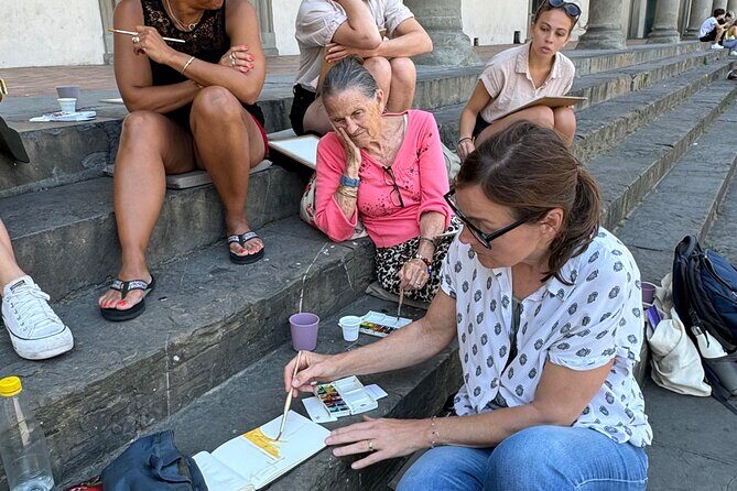 Drawing and Watercolor Workshop in the Heart of Florence - Wheelchair friendly, with an important heads-up