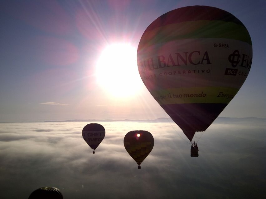 Exclusive Private Balloon Tour for 2 in Tuscany - The 1-hour flight: up to 2,000 feet and a route you don’t control