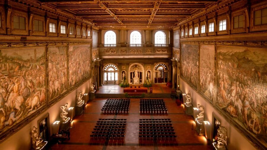 Florence: Arnolfo Tower Climb & Palazzo Vecchio Entry Ticket - Entering Palazzo Vecchio: where the building teaches the story