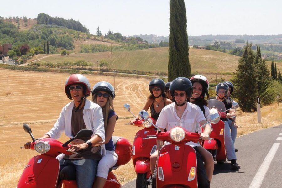 Florence/Badesse: Tuscany Group Vespa Tour with Wine Tasting - The Half-Day Flow: Scenic Chianti Drives and Two Times Through the Hills
