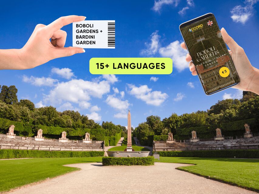 Florence: Boboli Gardens Reserved Entry Ticket & eBook - Why Boboli feels different from other Florence gardens