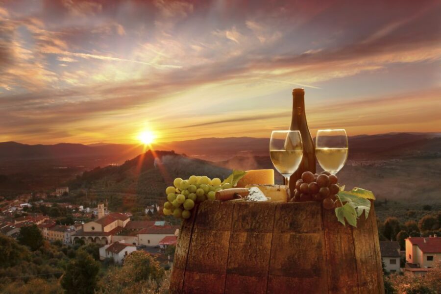 Florence: Chianti Villages, San Gimignano and Winery Tour - Greve in Chianti winery visit: cellar tour, tastings, and olive oil you can buy