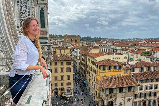 Florence David First Viewing & Duomo with Terrace VIP Access Tour - Duomo Interior Tour: Frescoes, Leaders, and a Working Clock
