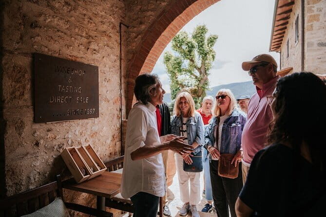 Florence Day Trip: Chianti Wine Tasting, Siena, San Gimignano - Chianti Family Farm: Vineyards, Cellars, and the Lunch-Wine Match