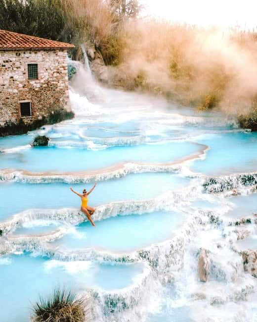 Florence: Day Trip to the Saturnia Thermal Baths - Pools and limestone cascades: the visual magic of Saturnia