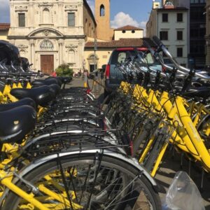Florence discovery by bike - Getting your bike from ECO LOGICA and starting where you mean to start