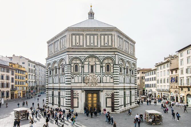 Florence Duomo Cathedral Crypt, Baptistry and Museum Entry Ticket - Baptistery of St. John: the octagon across the plaza