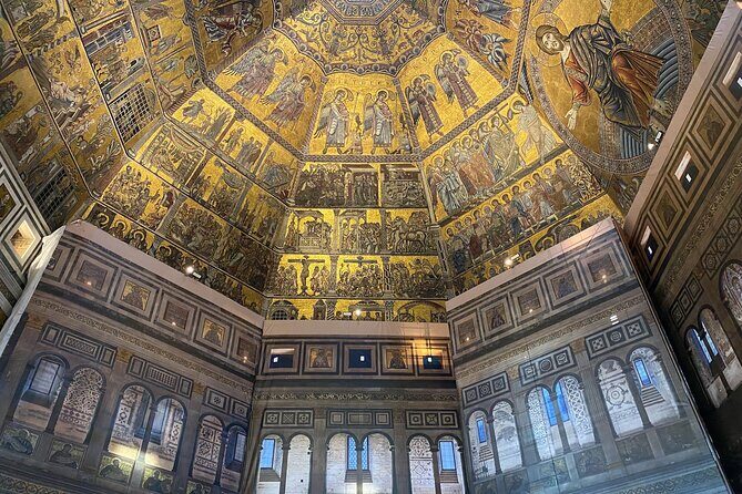 Florence Duomo Complex Private Guided Tour - Baptistero di San Giovanni: mosaics in restoration, plus the Gate of Paradise