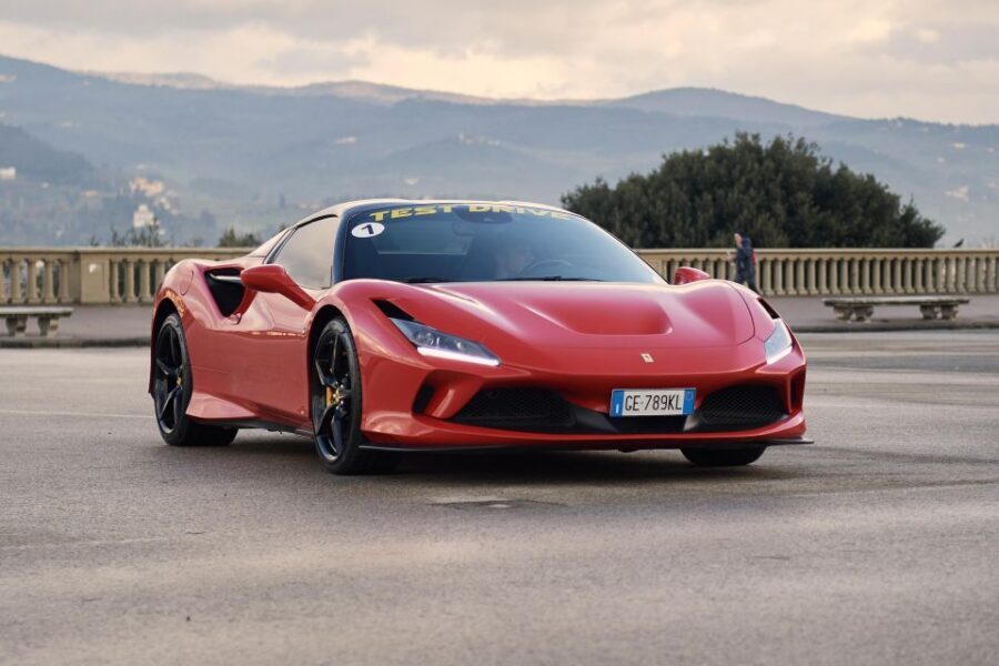Florence: Ferrari Test Driver with a Private Instructor - The Piazzale Michelangelo Start: Best Place to Begin a Supercar Day