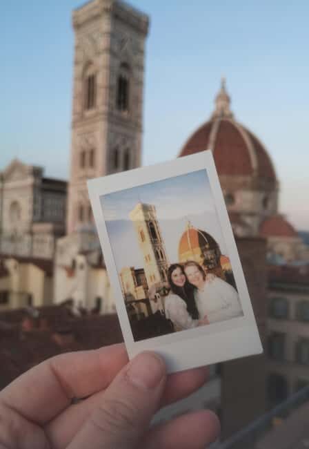 Florence from the rooftops: the exclusive tour - Stop 3: the main taste-and-sip segment with Chianti, spritz, coffee, and more