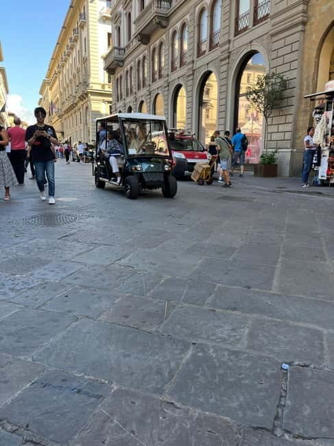 Florence Golf Cart Tour City Center & Piazzale Michelangelo - Key Things to Know Before You Ride