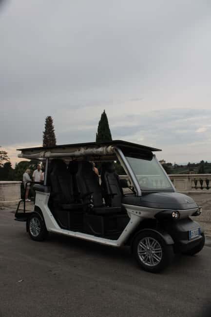 Florence: Golf Cart Tour with Panoramic Views - San Miniato al Monte: your altitude photo stop