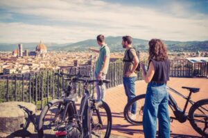 Florence: Guided Electric Bike Tour with Gelato - Starting near Uffizi: the Via de’ Neri meeting point