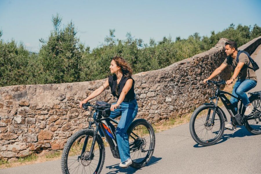 Florence: Guided Electric Bike Tour with Gelato - Pian Dei Giullari: a quick photo-and-breath pause