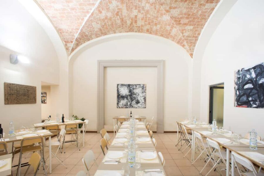 Florence: Highlights Cooking Class with Italian Pastas - Tasting Time: Wine Pairing and Seated Eating in a Big Dining Room