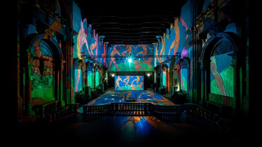 Florence: Inside Matisse Immersive Exhibition - Cathedral of Image in Florence: why the church setting matters