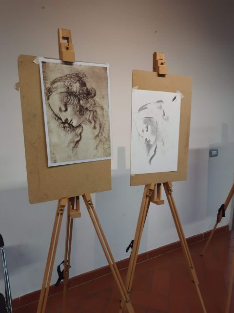 Florence: Leonardo Drawings - Meeting point: finding the glass door Geko Art Studio