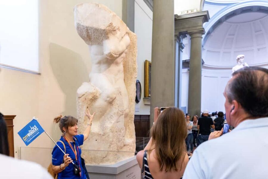 Florence: Michelangelo's David & Accademia Guided Tour - What to bring (and what to plan around) in the Accademia