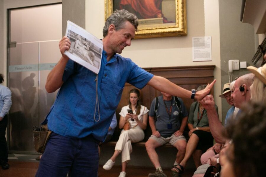 Florence: Michelangelo's David and Accademia Gallery Tour - Skip the Accademia ticket line and meet Mario Gesu outside the museum