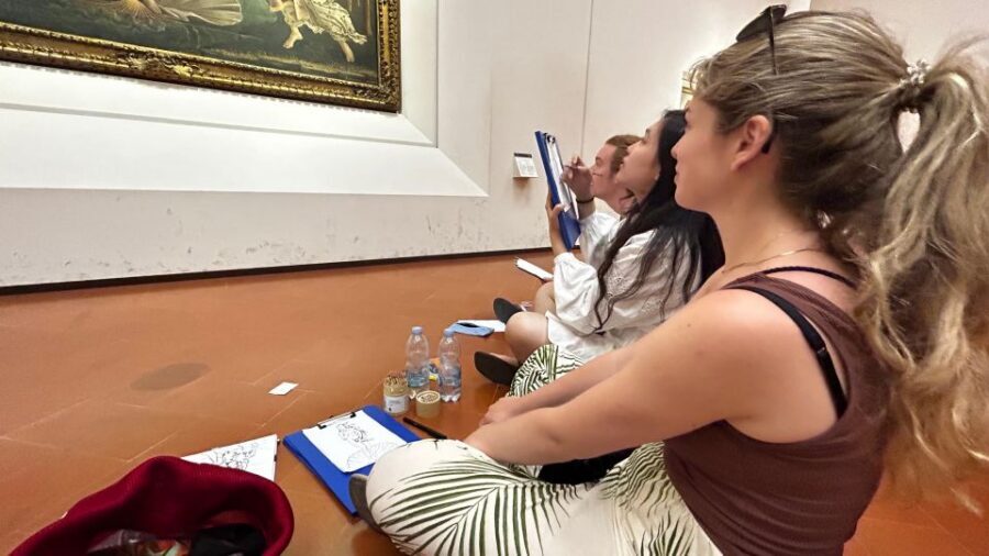 Florence : Painting and Wine - Small group, practical pacing, and a Florence setting with character