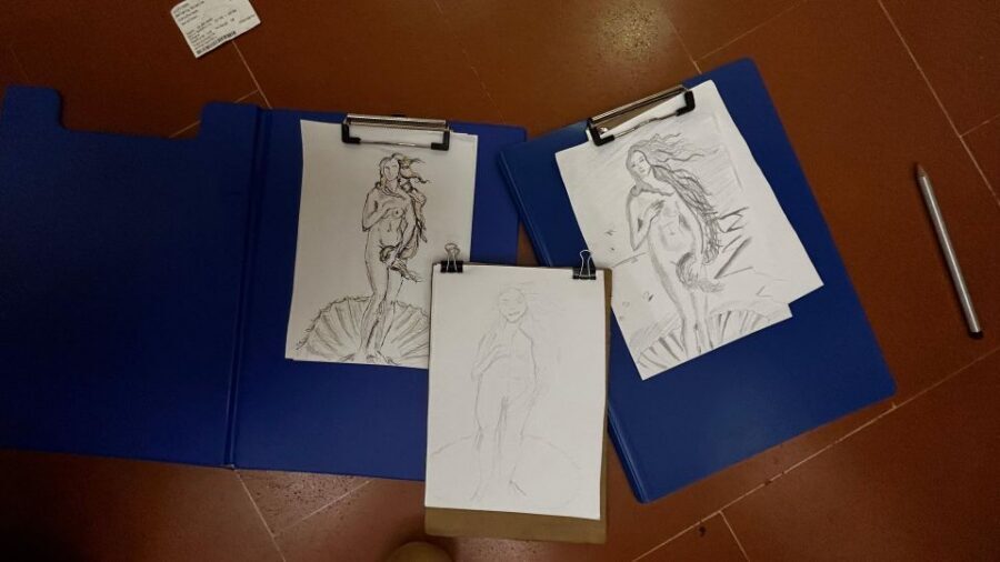 Florence : Painting and Wine - What you’ll do with the wine during the session