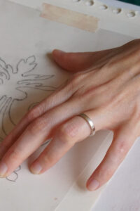 Florence: Painting experience, create your Florentine Lily! - How the lesson starts: origin talk plus materials