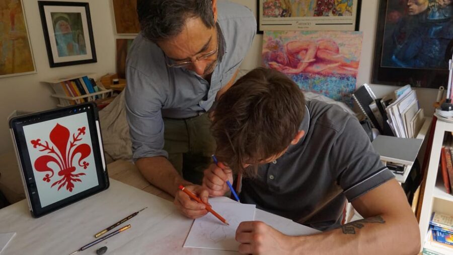 Florence: Painting experience, create your Florentine Lily! - What you take home (and why it’s more than a souvenir)