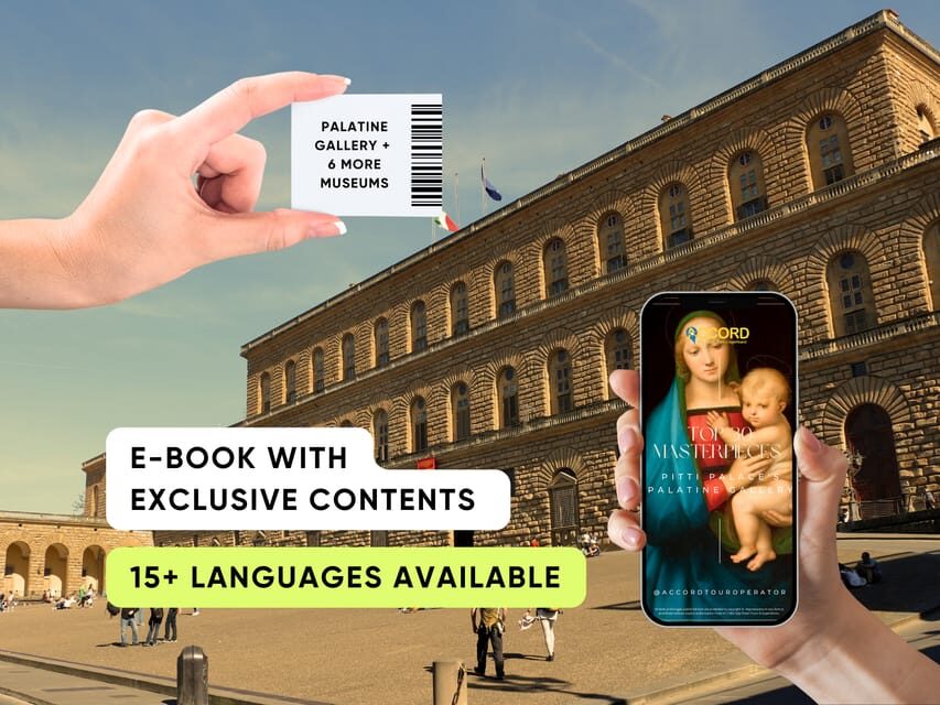 Florence: Pitti Palace 7 Museums Entrance Ticket & eBook - Key things that make this Florence ticket work