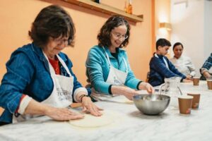 Florence: Pizza and Gelato Preparation Class - Pizza Dough Mastery: Stretching, Saucing, and Learning the Local Logic