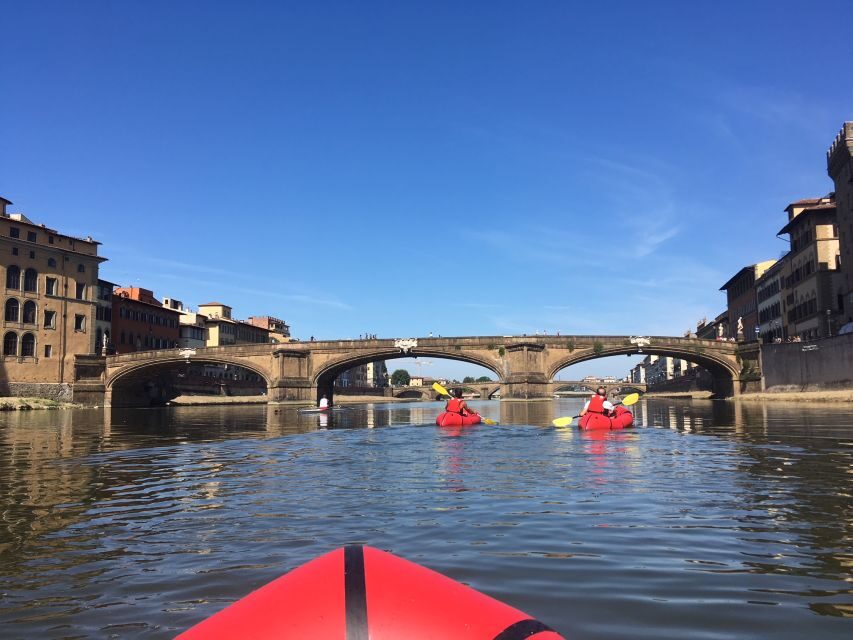Florence: Ponte Vecchio and City Sights Guided Kayak Cruise - Key things that make this kayak cruise worth your time