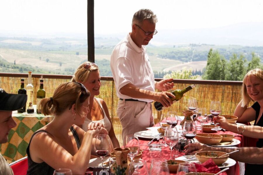 Florence: Private Siena, San Gimignano and Chianti Tour - Lunch at an Organic Farm in Castellina: Plan for the Add-On