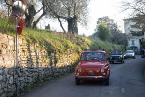 Florence: Private Vintage Fiat500 Countryside & Winery Lunch - Meeting on Via del Campuccio: where the day actually starts
