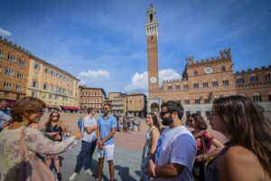 Florence: Siena, San Gimignano and Pisa Group Tour - Siena Walk: Basilica of San Domenico to Piazza del Campo