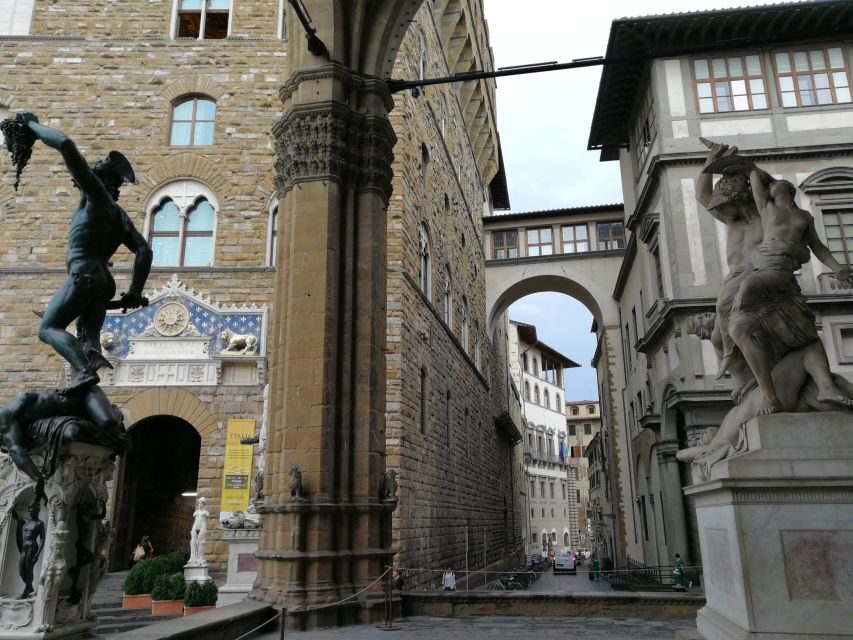Florence: The Uffizi Gallery Most Iconic Masterpieces. - Piazza della Signoria meeting: Medici power, in real place