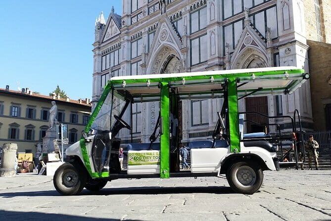 Florence Tour by Eco Car with Panoramic View - Why a private electric golf cart fits Florence so well