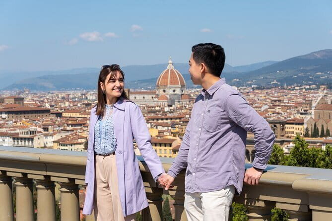 Florence tour with private shooting and photographer 2 hours - Piazza della Signoria: Palazzo Vecchio and the David Angle