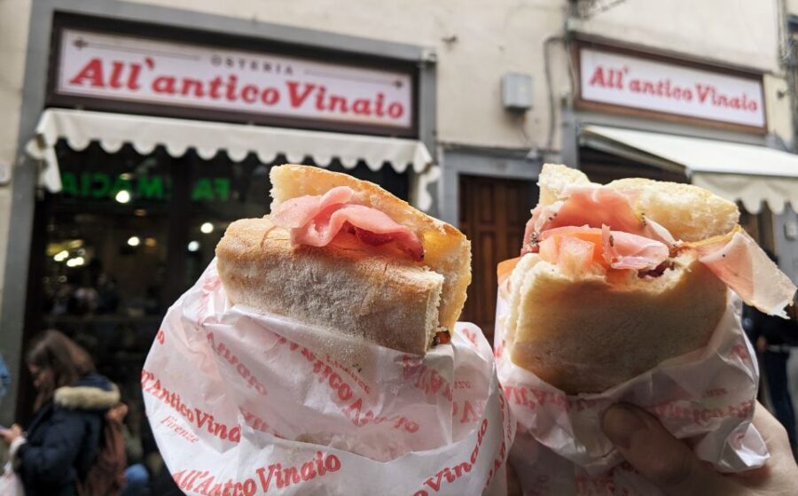 Florence: Tuscan Food and Wine Guided Walking Tour - All’Antico Vinaio without the line: schiacciata all’olio, the Florence way